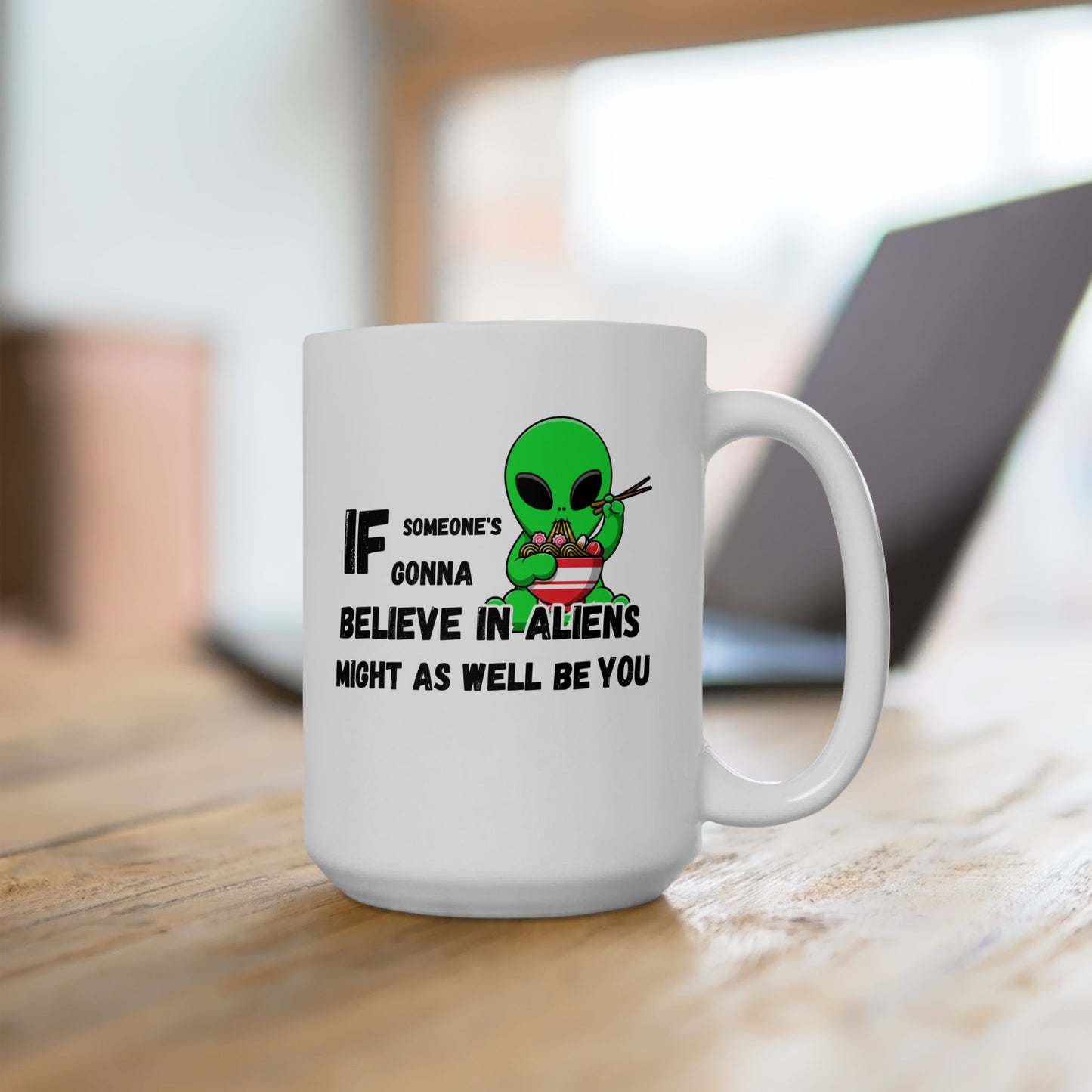 Believe in Aliens Mug (11oz/15oz)