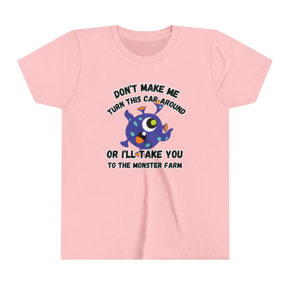 Turn This Car Around Youth Short Sleeve Tee