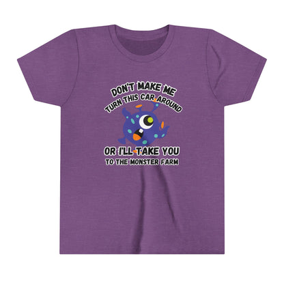 Turn This Car Around Youth Short Sleeve Tee