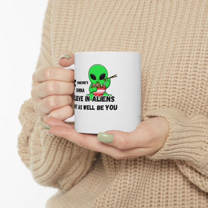 Believe in Aliens Mug (11oz/15oz)