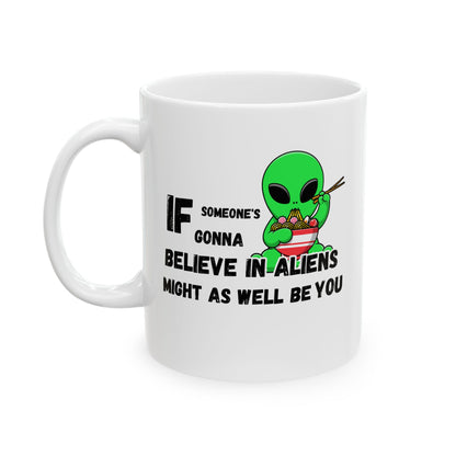 Believe in Aliens Mug (11oz/15oz)