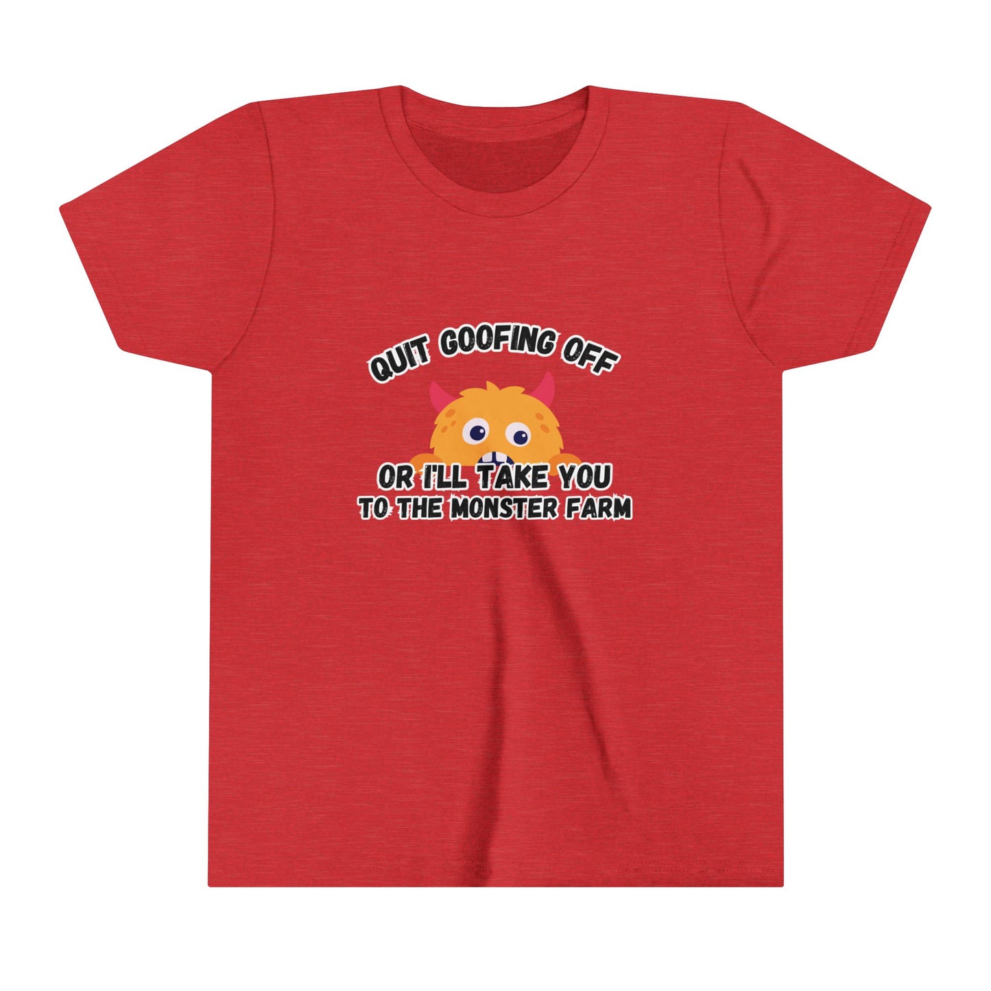 Quit Goofing Off Youth Short Sleeve Tee