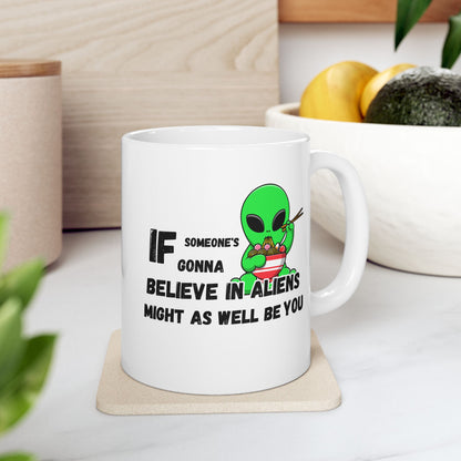 Believe in Aliens Mug (11oz/15oz)