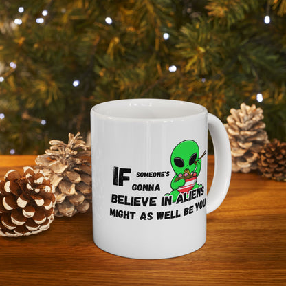 Believe in Aliens Mug (11oz/15oz)