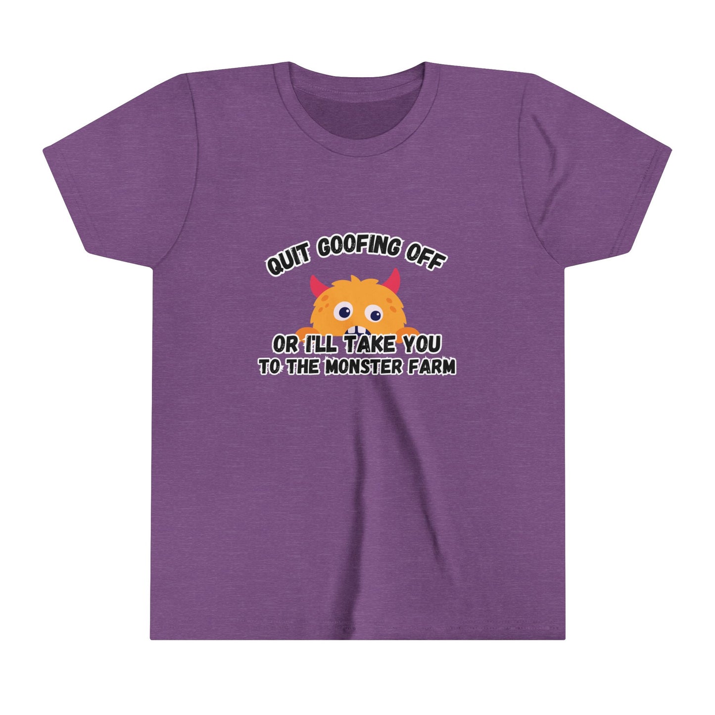 Quit Goofing Off Youth Short Sleeve Tee