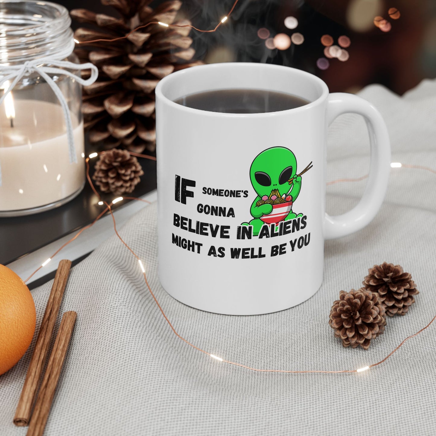 Believe in Aliens Mug (11oz/15oz)